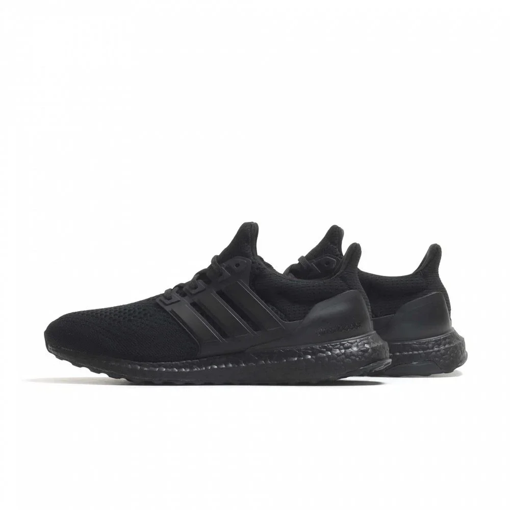 Women's Size 7-Adidas UltraBoost 1.0 DNA Triple Black Boost Running Shoes HQ4204